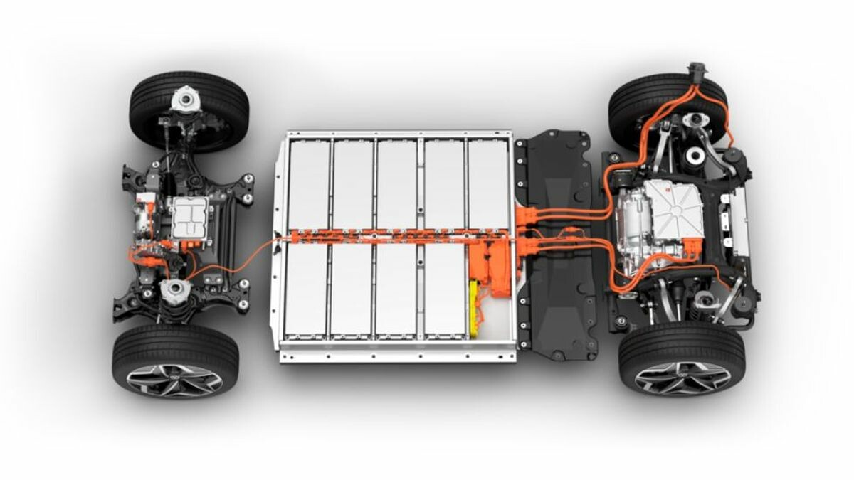 Stworzona specjalnie do budowy samochodów elektrycznych: modułowa płyta podłogowa MEB.